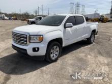 2017 GMC Canyon 4x4 Crew-Cab Pickup Truck Runs & Moves, Body & Rust Damage