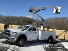 Versalift SST40EIH-02, Articulating & Telescopic Bucket Truck mounted on 2021 RAM 5500 4x4 Service T