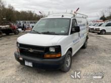 2016 Chevrolet Express G2500 Cargo Van Runs & Moves) (Check Engine Light On) (Body/ Rust Damage, Fro