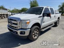 2013 Ford F250 4x4 Crew-Cab Pickup Truck Runs & Moves, Body & Rust Damage