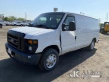 2012 Ford E150 Cargo Van Runs & Moves, Body & Rust Damage