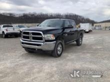 2017 Dodge 2500 4x4 Crew-Cab Pickup Truck Runs & Moves, TPS Light On, Rust & Paint Damage