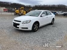 2012 Chevrolet Malibu LT 4-Door Sedan Runs & Moves, Jump To Start, Rust, Paint & Body Damage