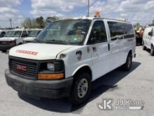 2009 GMC Savana G3500 Cargo Van Runs & Moves, Rust & Body Damage