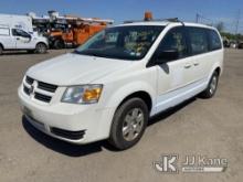 2010 Dodge Grand Caravan SE Mini Passenger Van Runs & Moves, Check Engine Light On, Body & Rust Dama