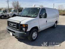 2013 Ford E150 Cargo Van Runs & Moves, Body & Rust Damage