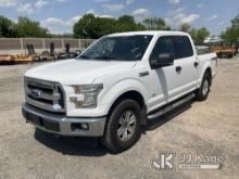 2017 Ford F150 4x4 Crew-Cab Pickup Truck Runs & Moves, Body & Rust Damage