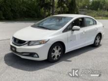 2015 Honda Civic Hybrid 4-Door Sedan Runs & Moves, Mildew Smell, Body & Rust Damage