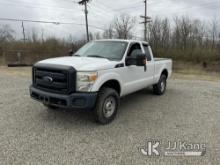 2015 Ford F250 4x4 Extended-Cab Pickup Truck Runs & Moves, Check Engine Light On) (Seller States: Ba
