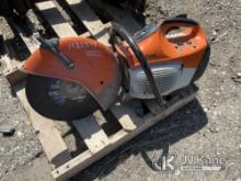 Stihl TS420 Cut Off Saw (Runs) NOTE: This unit is being sold AS IS/WHERE IS via Timed Auction and is