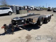 2018 Pratt EZ-1980 T/A EZ Ramp Tagalong Utility Trailer Operates