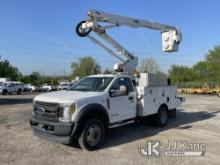 Altec AT40G, Articulating & Telescopic Bucket Truck mounted behind cab on 2017 Ford F550 4x4 Service