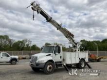 Terex Commander 4047, Digger Derrick rear mounted on 2014 International 4300 Utility Truck Runs Move