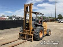 2005 Case 586G Rough Terrain Forklift Runs, Moves, Operates