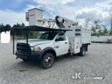 Terex LT40, Articulating & Telescopic Bucket mounted on 2014 RAM 5500 4x4 Chipper Dump Truck Runs & 