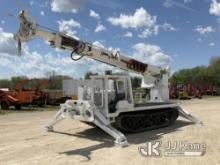 Altec D947T, Digger Derrick rear mounted on 2000 CME 800HD Crawler All-Terrain Vehicle Runs, Moves, 