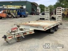 2012 Butler B-2018-A T/A Dove Tail Trailer GVWR 20K, Rust Damage