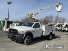 Altec AT200, Telescopic Non-Insulated Bucket Truck mounted behind cab on 2016 RAM 4500 Service Truck