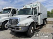 2005 International 4300 Chipper Dump Truck Not Running Condition Unknown, Drive Shaft Out, Body & Ru