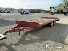 1999 Pequea 1018D0 T/A Tagalong Trailer Seller States: Bad Frame, Bad Deck Boards