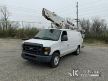 HI-Ranger NT29, Non-Insulated Bucket Van mounted on 2013 Ford E350 Cargo Van Runs & Moves) (PTO Inop