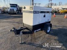 2018 Multiquip Whisperwatt 25 Portable Generator, Trailer Mtd. No Title) Runs