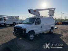 ETI ETT29-SNV, Telescopic Non-Insulated Bucket Van mounted on 2014 Ford E350 Cargo Van Runs Moves & 