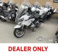 2015 BMW R1200RT Motorcycle Not Running , No Key