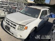 2009 Ford Escape Hybrid 4-Door Sport Utility Vehicle Not Running , No Key, Stripped Of Parts , Major