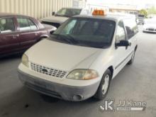 2002 Ford Passenger Van Runs & Moves