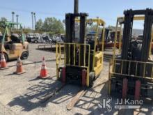 2008 Hyster J40ZT EV Solid Tired Forklift Starts & Operates