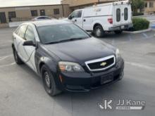 2014 Chevrolet Caprice 4-Door Sedan Runs & Moves, Interior Is Stripped Of Parts