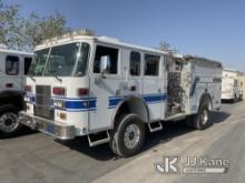 2005 Pierce Fire Truck Pumper/Fire Truck Runs & Moves