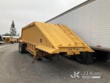 ---- Belly Dump Trailer Total Trailer Length: 32ft, Trailer Width: 8ft, Trailer Height 8ft 10in