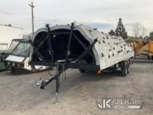 2007 Best Trailer Rock Wall Utility Trailer Operation Unknown, Trailer Length: 12ft 5in, Trailer Wid