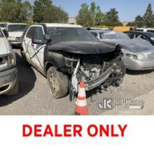 2017 Ford Explorer AWD Police Interceptor Sport Utility Vehicle Vehicle Wrecked, Not Running, Open R