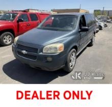 2007 Chevrolet Uplander LS Extended Sports Van Runs & Moves, Has Check Engine Light