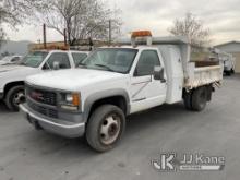 2000 GMC Sierra 3500 Cab & Chassis Runs & Moves