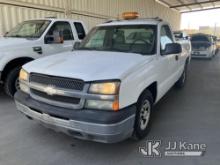 2003 Chevrolet Silverado 1500 Pickup Truck Runs & Moves