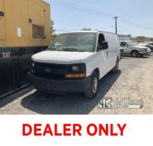 2015 Chevrolet Express 2500 FFV Cargo Van Runs Does Not Move, Bad Transmission