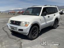 2001 Mitsubishi Montero 4x4 4-Door Sport Utility Vehicle Runs & Moves) (Airbag Light On, Hood Will N