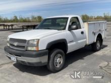 2003 Chevrolet Silverado 2500HD Service Truck Runs & Moves