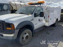 2006 Ford F550 Service Truck Not Running, Condition unknown