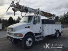 Terex Commander C4047, Digger Derrick rear mounted on 2007 Sterling Acterra Utility Truck Runs, Move