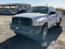 2009 Dodge RAM 2500 4x4 Crew-Cab Service Truck Runs Rough, Moves) (Seller States: Mechanical/ drivin