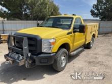 2012 Ford F250 4x4 Service Truck Runs & Moves