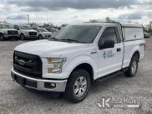 2016 Ford F150 Pickup Truck Runs & Moves) (No Keys To Cap) (Duke Unit