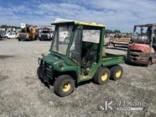 1998 John Deere Gator Utility Vehicle Not Running, Broken Battery Terminal) (Operating Condition Unk