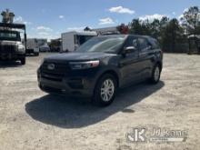 2020 Ford Explorer 4x4 4-Door Sport Utility Vehicle, (GA Power Unit) Wrecked) (Runs & Moves) (Jump T