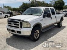 2006 Ford F350 4x4 Crew-Cab Pickup Truck Runs & Moves